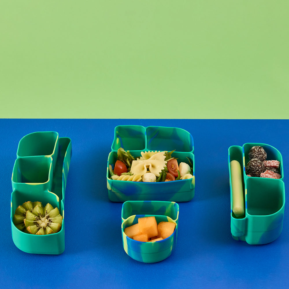 B Box Silicone Bento Buddy - Lunchbox - Electric Jungle