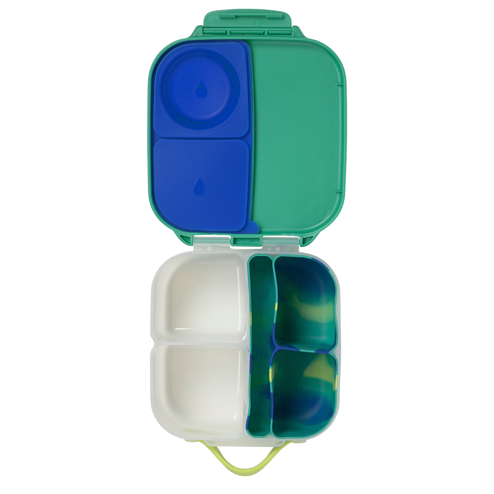 B Box Silicone Bento Tray - Mini Lunchbox - Electric Jungle