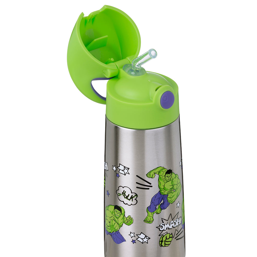 B Box Insulated Drink Bottle 500mL - Hulk