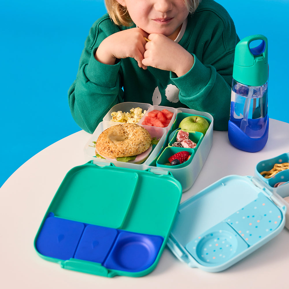 B Box Silicone Bento Tray - Lunchbox - Electric Jungle