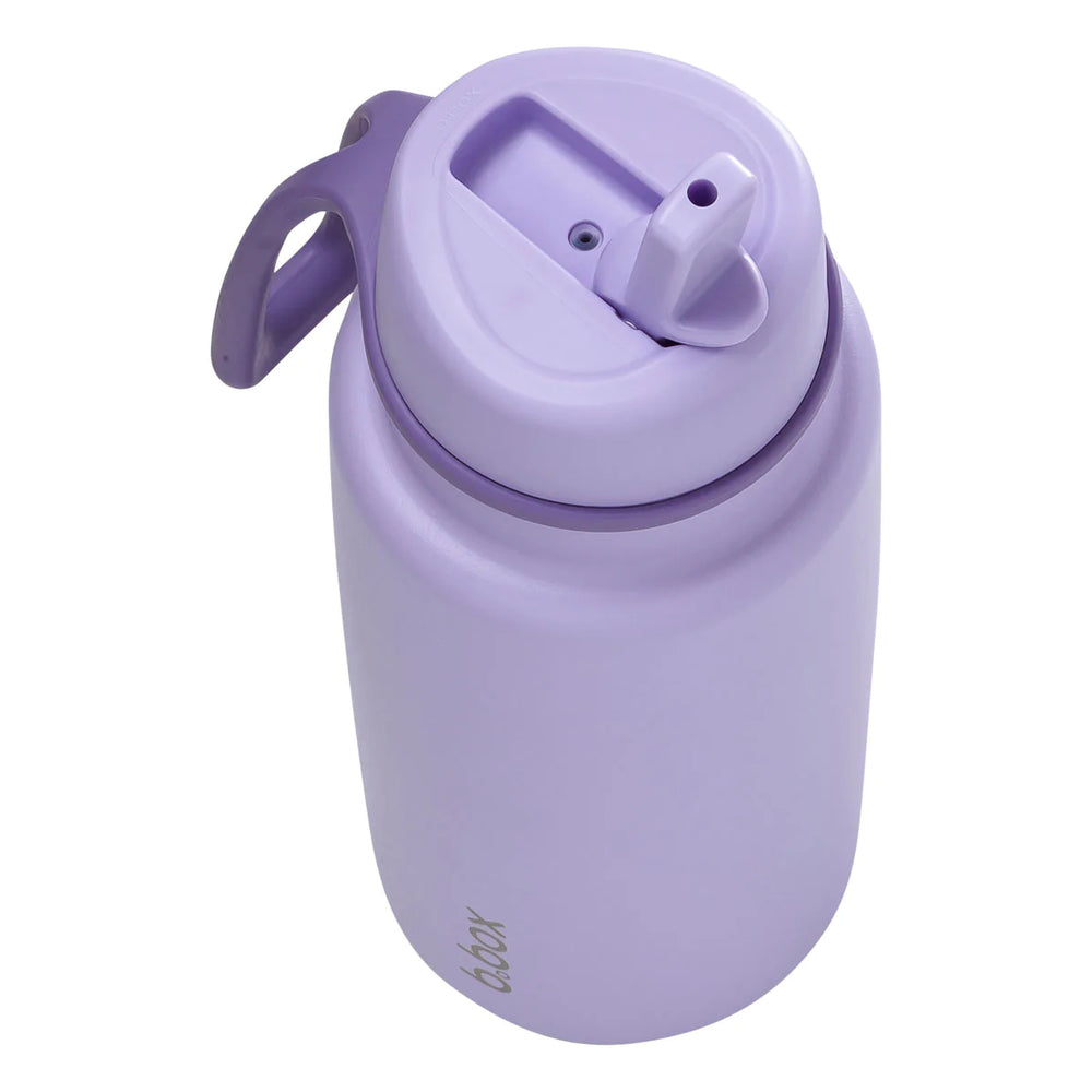 bbox 1 litre insulated drink bottle lilac love