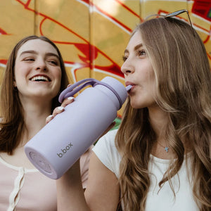 bbox 1 litre insulated drink bottle lilac love