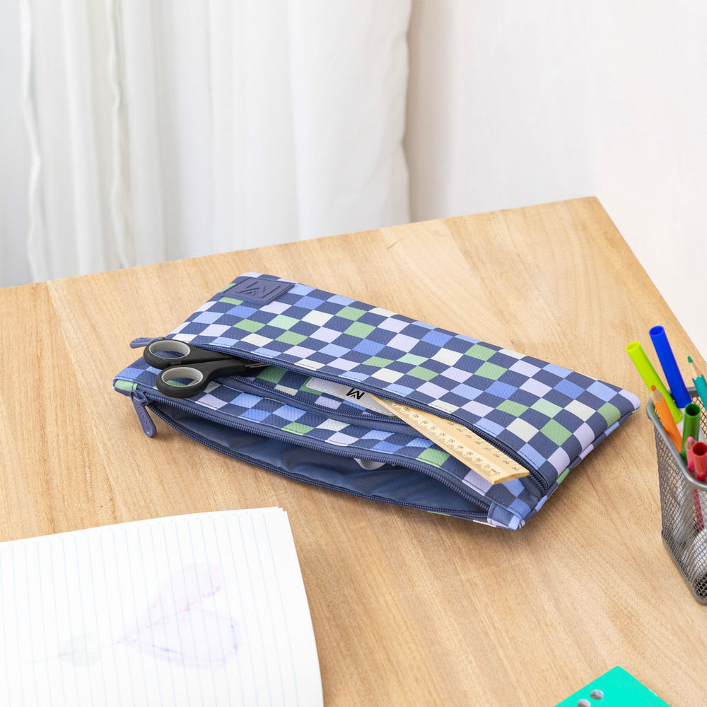MontiiCo Pencil Case - Checkmate