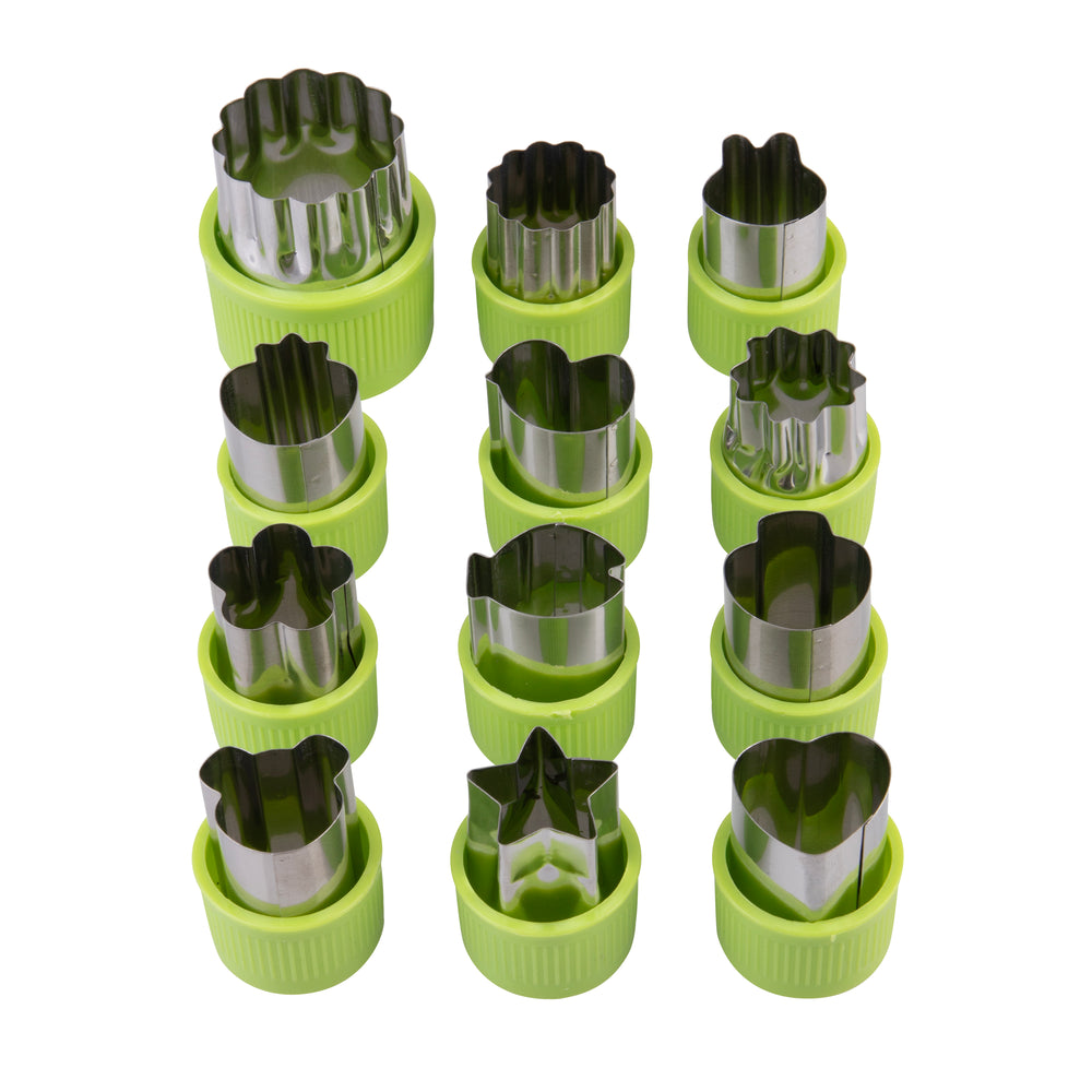 Appetito Fruit and Vegetable Cutter Set of 12