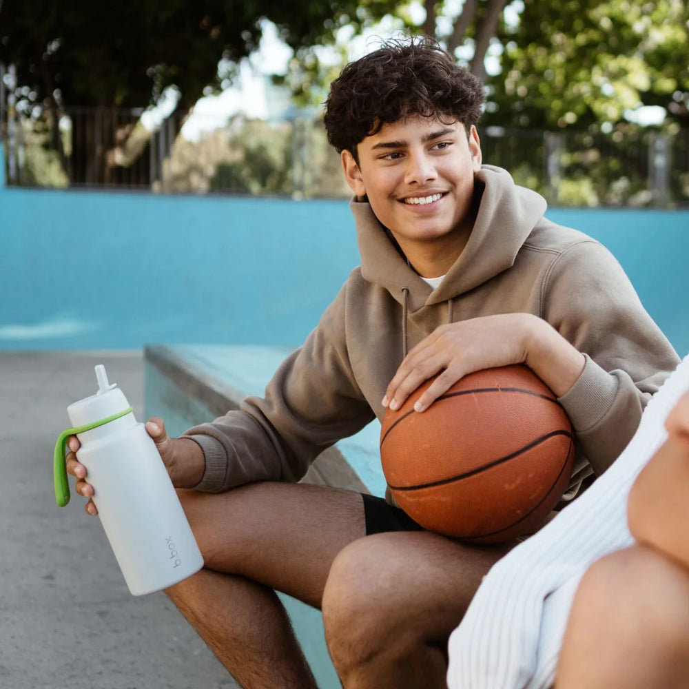 bbox 1 litre insulated drink bottle lime time