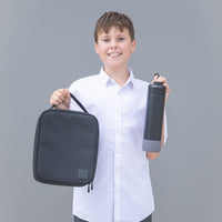 Load image into Gallery viewer, MontiiCo Large Insulated Lunch bag - Midnight 2.0
