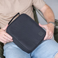 Load image into Gallery viewer, MontiiCo Large Insulated Lunch bag - Midnight 2.0
