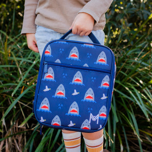 MontiiCo Large Insulated Lunch Bag- Shark