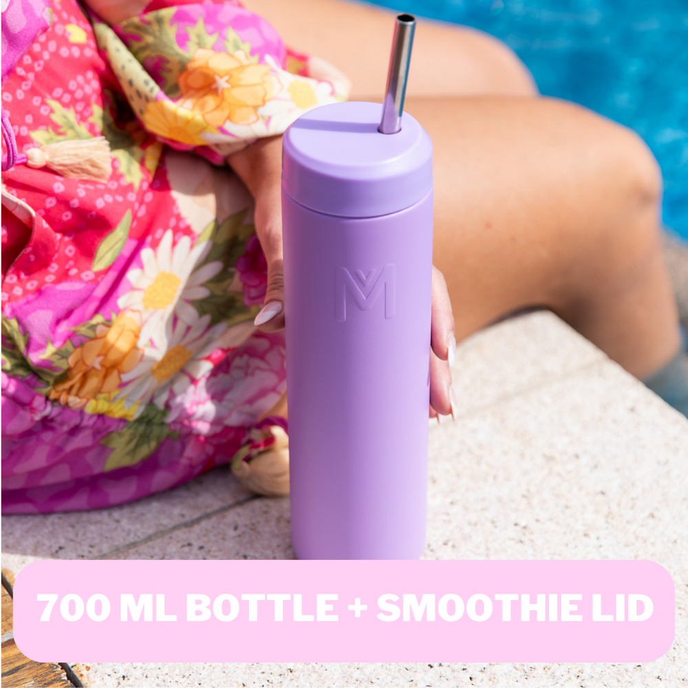 MontiiCo 350ml Smoothie Cup & Straw - Reef