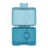 Load image into Gallery viewer, Yumbox Snack - Twinkle Aqua Glitter
