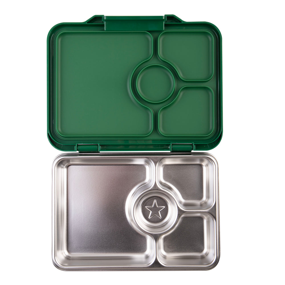 yumbox pret stainless steel lunchbox dublin green