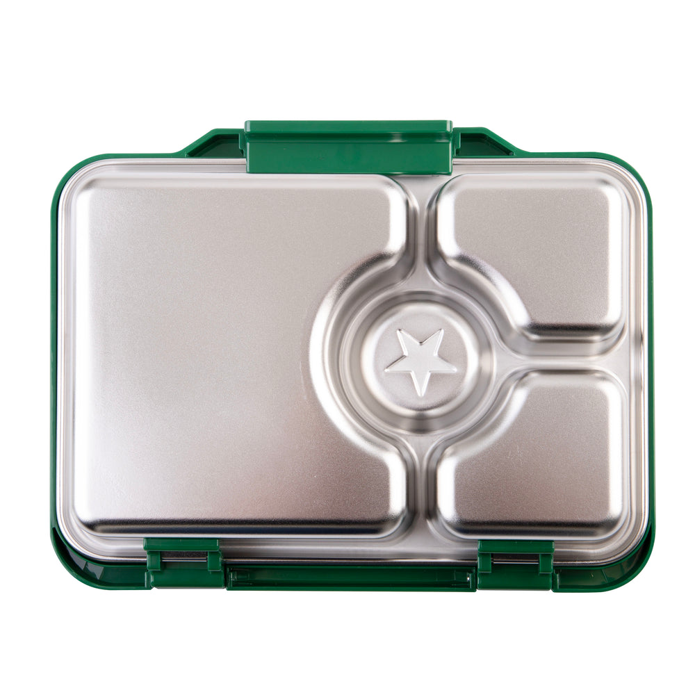 yumbox pret stainless steel lunchbox dublin green