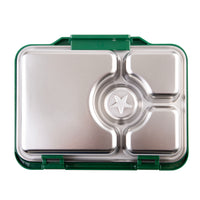 Load image into Gallery viewer, yumbox pret stainless steel lunchbox dublin green

