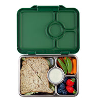 Load image into Gallery viewer, yumbox pret stainless steel lunchbox dublin green
