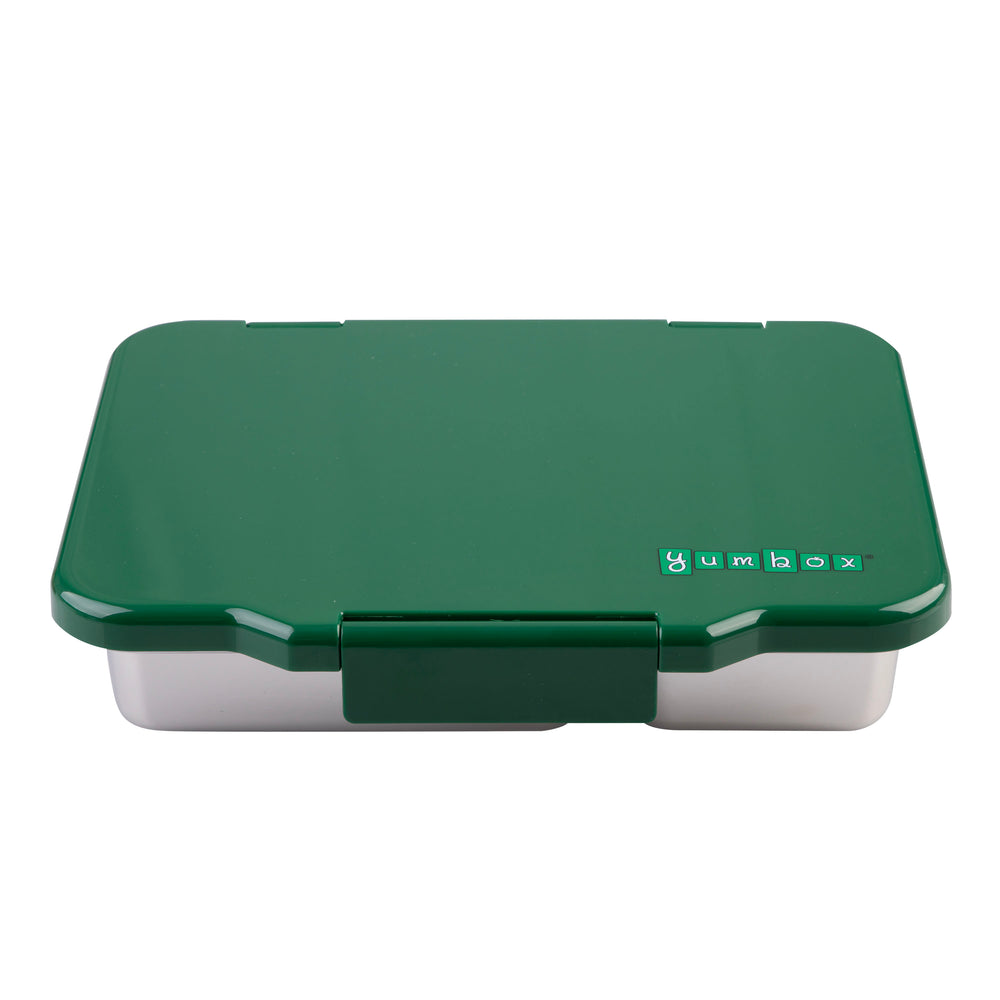 yumbox pret stainless steel lunchbox dublin green