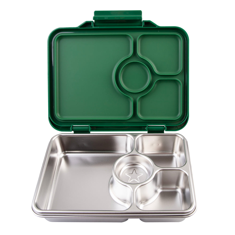 yumbox pret stainless steel lunchbox dublin green