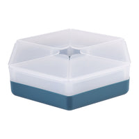 Load image into Gallery viewer, Melii Luxe Hexagon Snackle Box  - Blue
