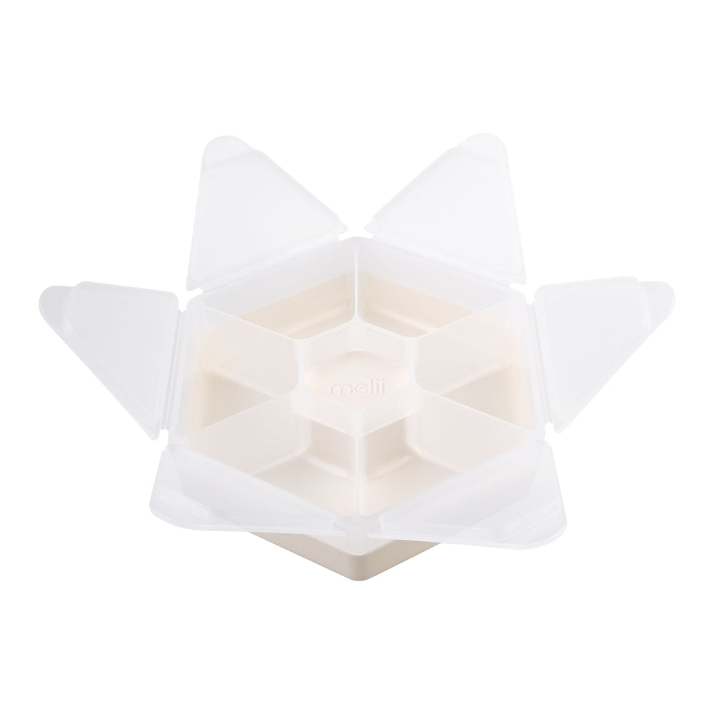 Melii Luxe Hexagon Snackle Box  - Ivory