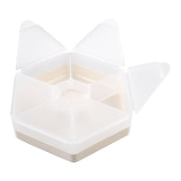 Load image into Gallery viewer, Melii Luxe Hexagon Snackle Box  - Ivory
