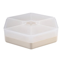 Load image into Gallery viewer, Melii Luxe Hexagon Snackle Box  - Ivory
