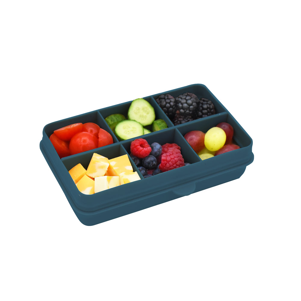 melii luxe snackle box mini blue