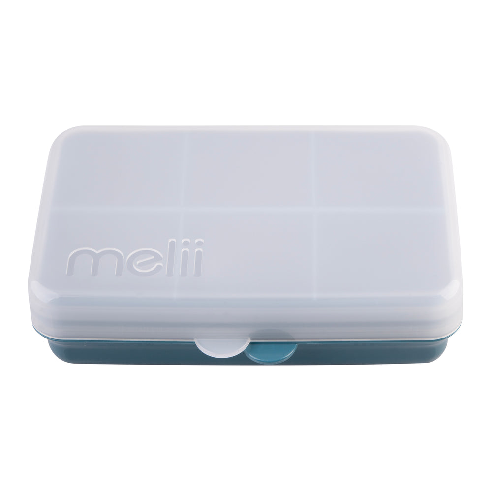 melii luxe snackle box mini blue
