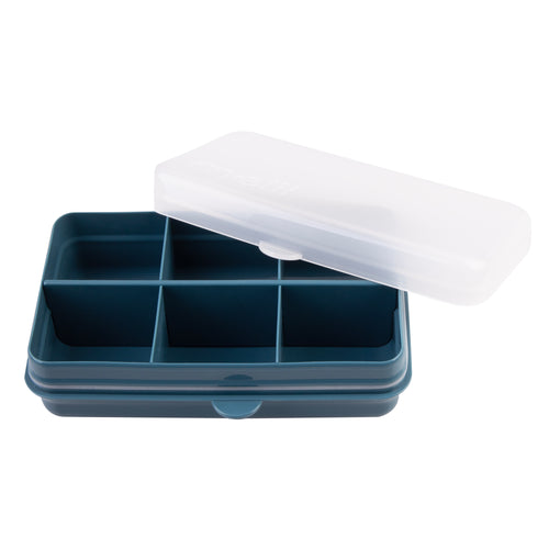 melii luxe snackle box mini blue