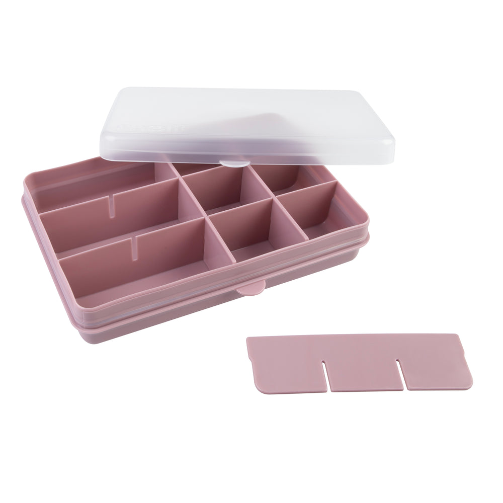 melii luxe snackle box pink