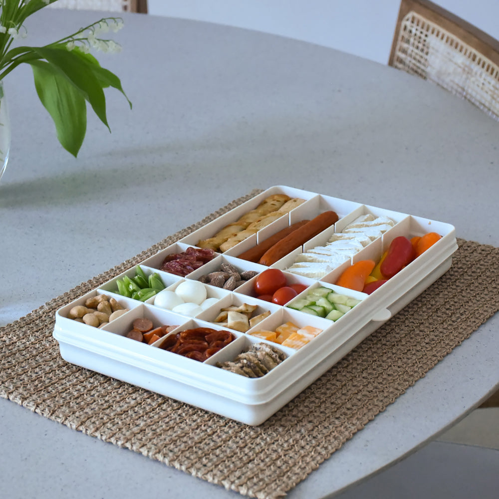 melii deluxe snackle box XL ivory