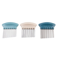 Load image into Gallery viewer, melii vegetable crinkle cutter set of 3 blue
