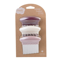 Load image into Gallery viewer, melii vegetable crinkle cutter set of 3 pink
