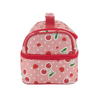 Load image into Gallery viewer, Sachi Double Decker Insulated Lunch Bag - Cherry Crush
