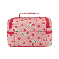 Load image into Gallery viewer, Sachi Double Decker Insulated Lunch Bag - Cherry Crush
