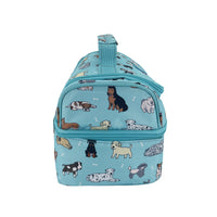 Load image into Gallery viewer, sachi double decker lunchbag puppy dogs
