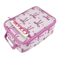 Load image into Gallery viewer, Sachi Insulated Lunch Bag - Bows and Hearts
