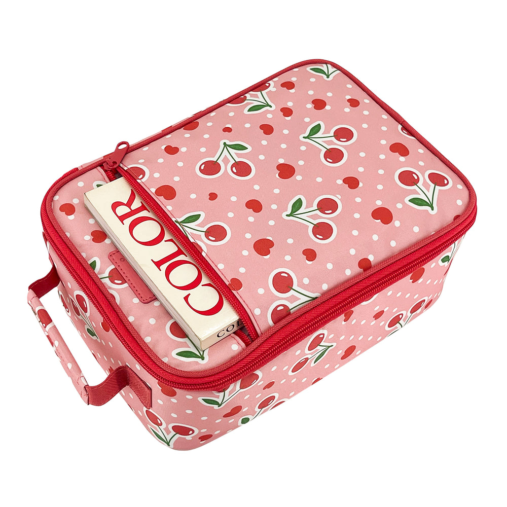 Sachi Insulated Lunch Bag - Cherry Crush