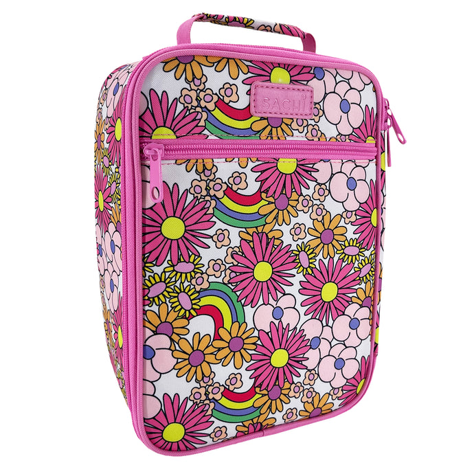 sachi insulated lunch bag flower power