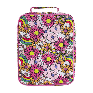 sachi insulated lunch bag flower power