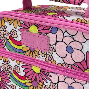 sachi insulated lunch bag flower power