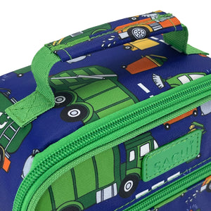 sachi insulated lunch bag garbage trucks