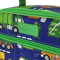 Load image into Gallery viewer, sachi insulated lunch bag garbage trucks
