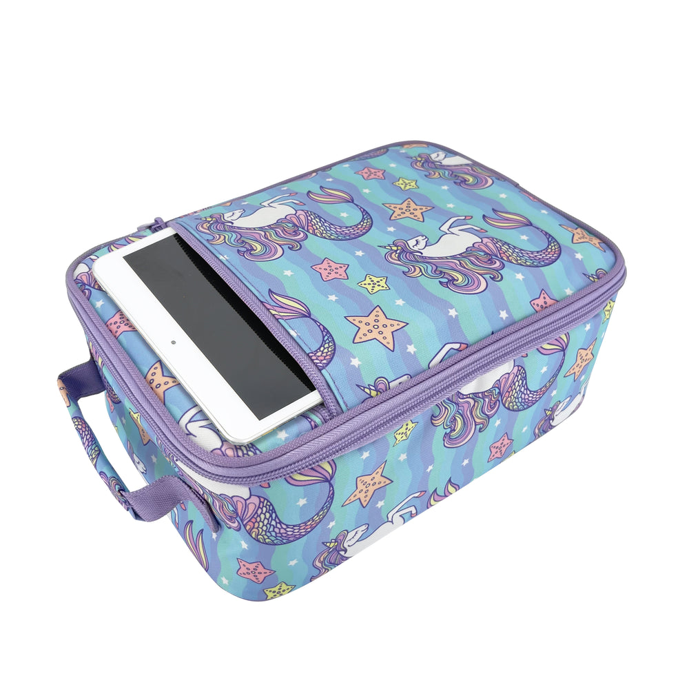 Sachi Insulated Lunch Bag - Mermaid Unicorns