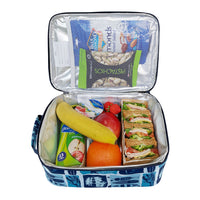 Load image into Gallery viewer, Sachi Insulated Lunch Bag - Surf Seeker
