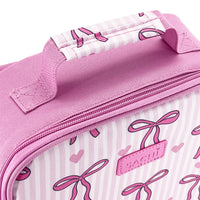 Load image into Gallery viewer, Sachi Insulated XL Lunch Bag - Bows and Hearts
