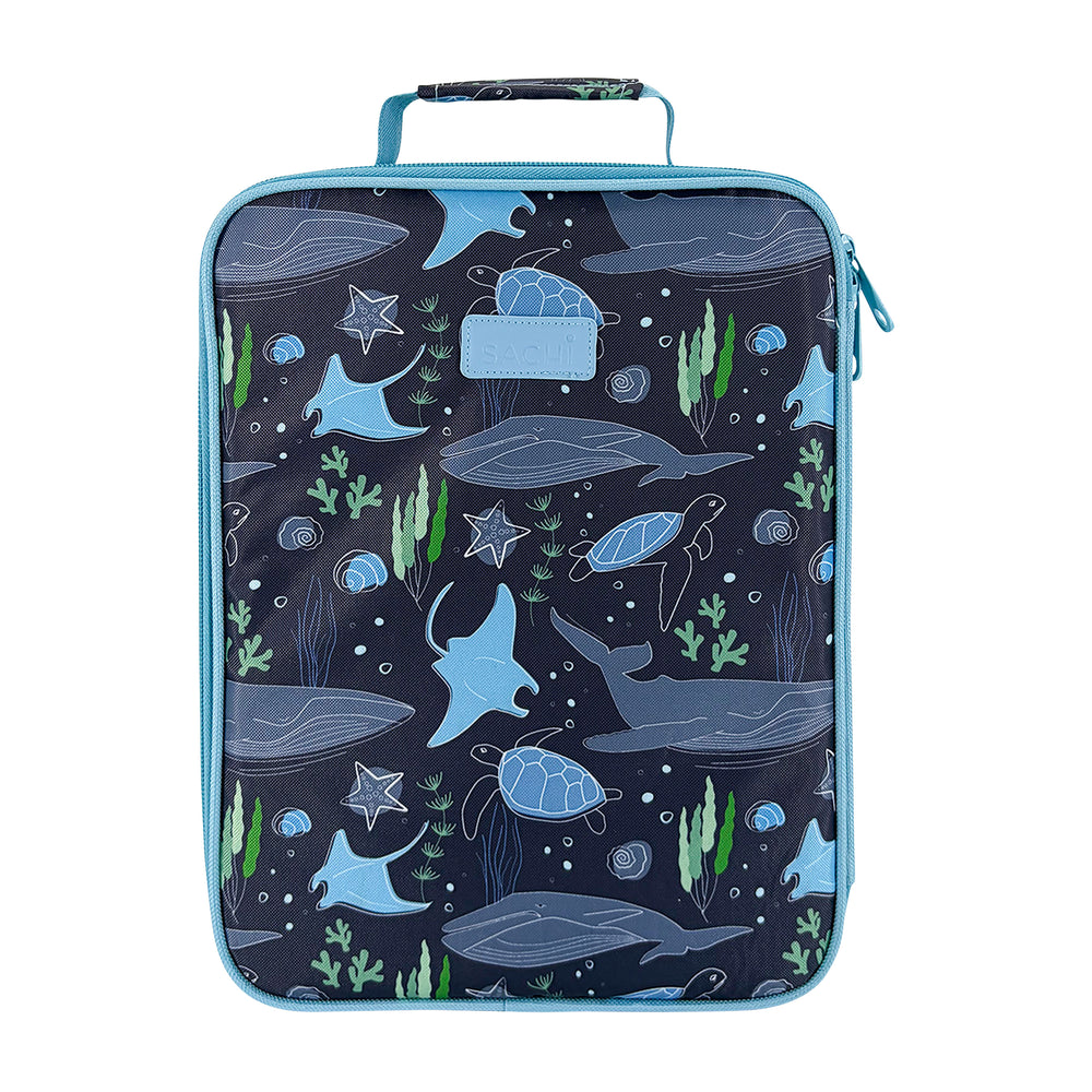 Sachi Insulated XL Lunch Bag - Ocean Friends