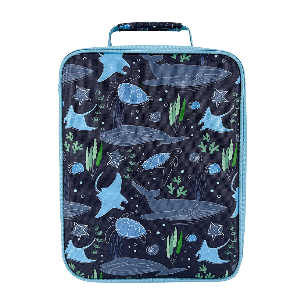Sachi Insulated XL Lunch Bag - Ocean Friends