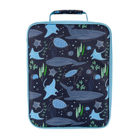 Load image into Gallery viewer, Sachi Insulated XL Lunch Bag - Ocean Friends
