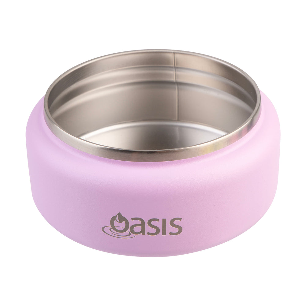 Oasis Stainless Steel Insulated Food Flask - 230ml - Bubblegum Pink