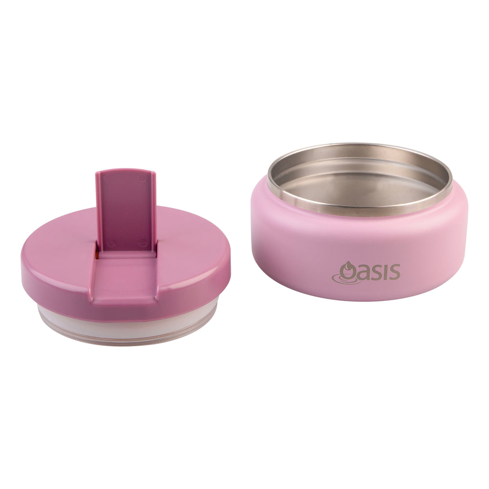 Oasis Stainless Steel Insulated Food Flask - 230ml - Blush