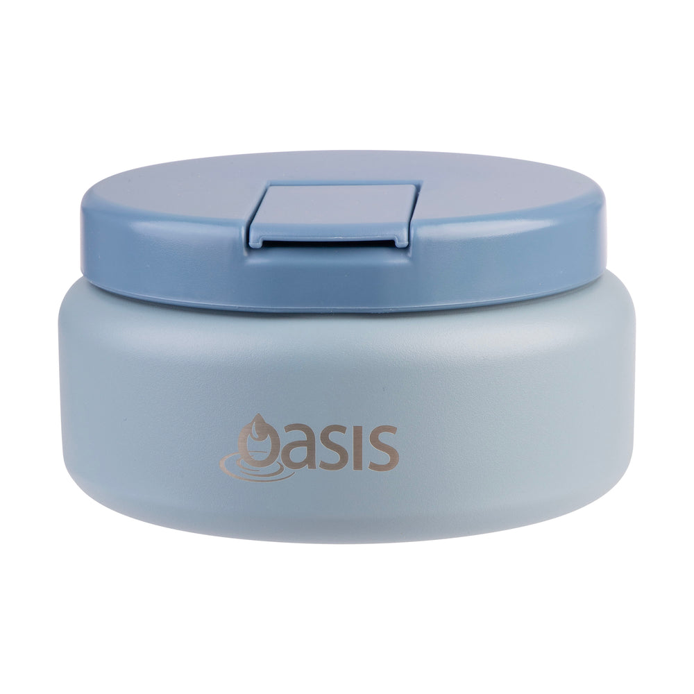 Oasis Stainless Steel Insulated Food Flask - 230ml - Hazy Blue